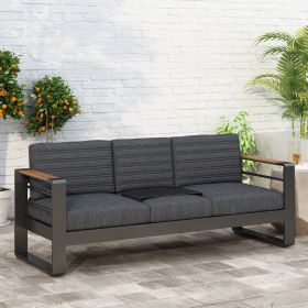 GIOVANNA 3 SEATER (Color: Black)