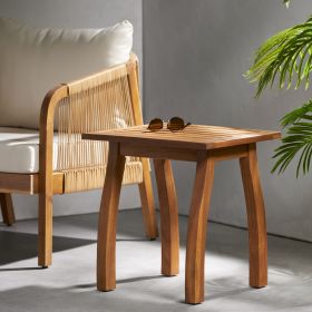 SELMA END TABLE (Option: Teak)