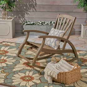 SUNVIEW RECLINING ROCKING CHAIR (Color: Grey)